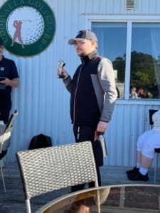 Viktor Olofsson, Orust Gk och grön grupp var en stolt segrare i Order of Merit (tre sammanlagda tävlingar)